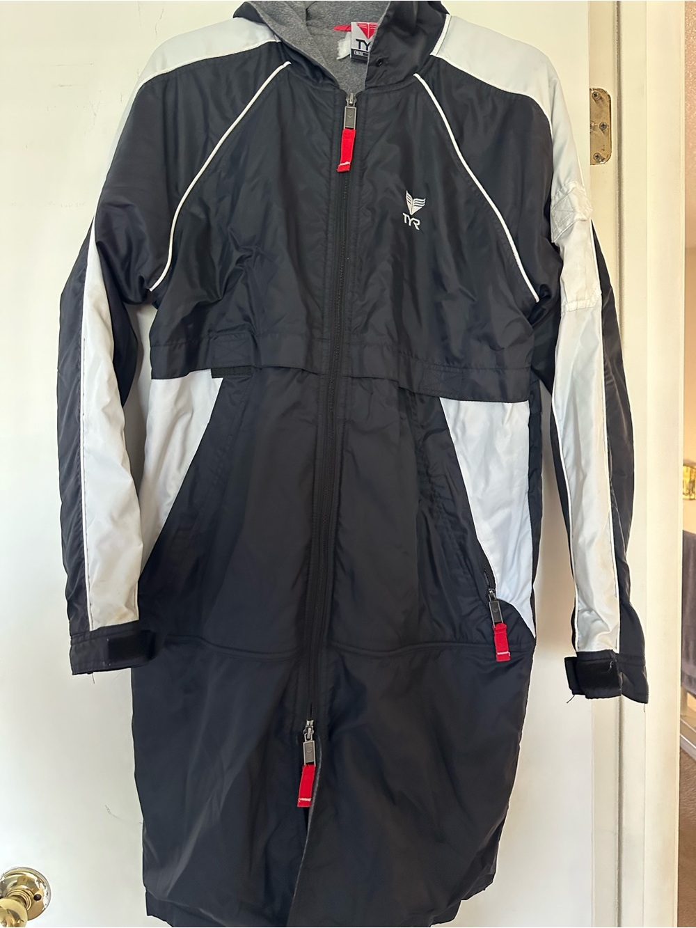 TYR Swim Parka Hooded Fleece-lined Jacket -